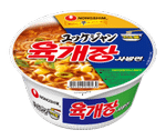 ユッケジャンラーメン カップ(農心ジャパン)